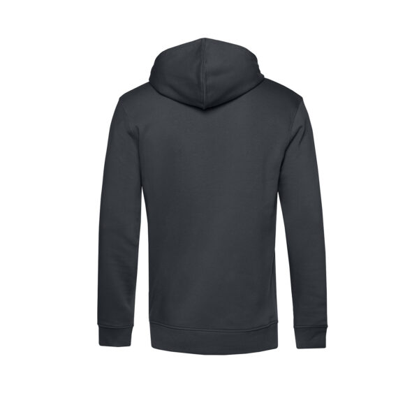 Felpa Uomo con Cappuccio "Asocial Classic" - Colore: Asphalt - Rear