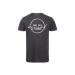 T-Shirt Uomo "Asocial Proud" - Colore: Anthracite - Front - Logo White