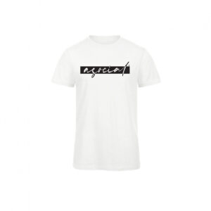 T-Shirt Uomo "Asocial Classic Life Style" - Pure White