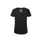Asocial Qr Code T-shirt - Donna - con messaggio personalizzabile: colore Nero